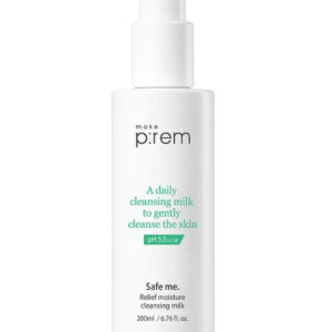 Sữa Tẩy Trang Make P:rem Safe me Relief Moisture Cleansing Milk 200ml